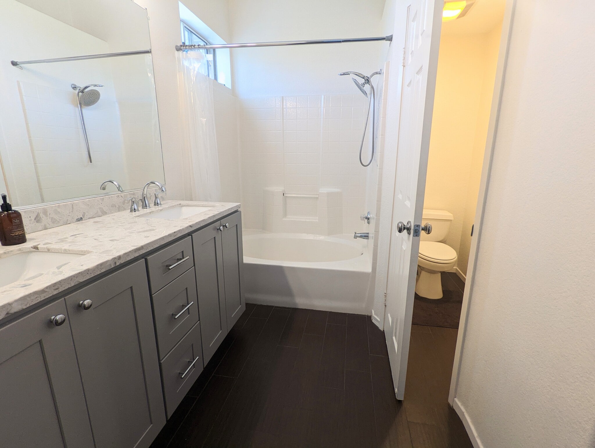 Master bath and toilet room - 63 Night Heron Ln