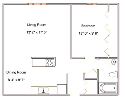 1BR/1BA - Saddlebrook