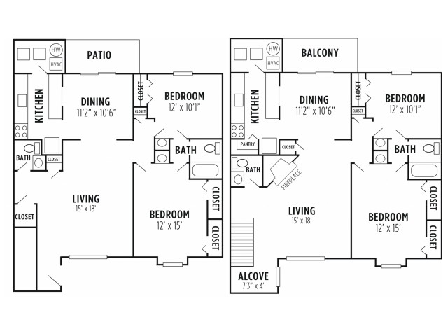 Floorplan - Victoria Crossing Apartments