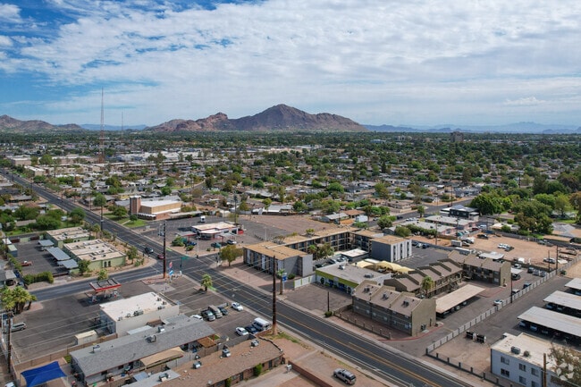 Aerial Photo - Casita Robles Apartments