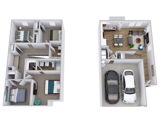 Banneker Floor Plan - Parallel 36 @ Jailette