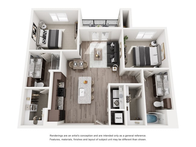 Floorplan - The Heights at Crowley