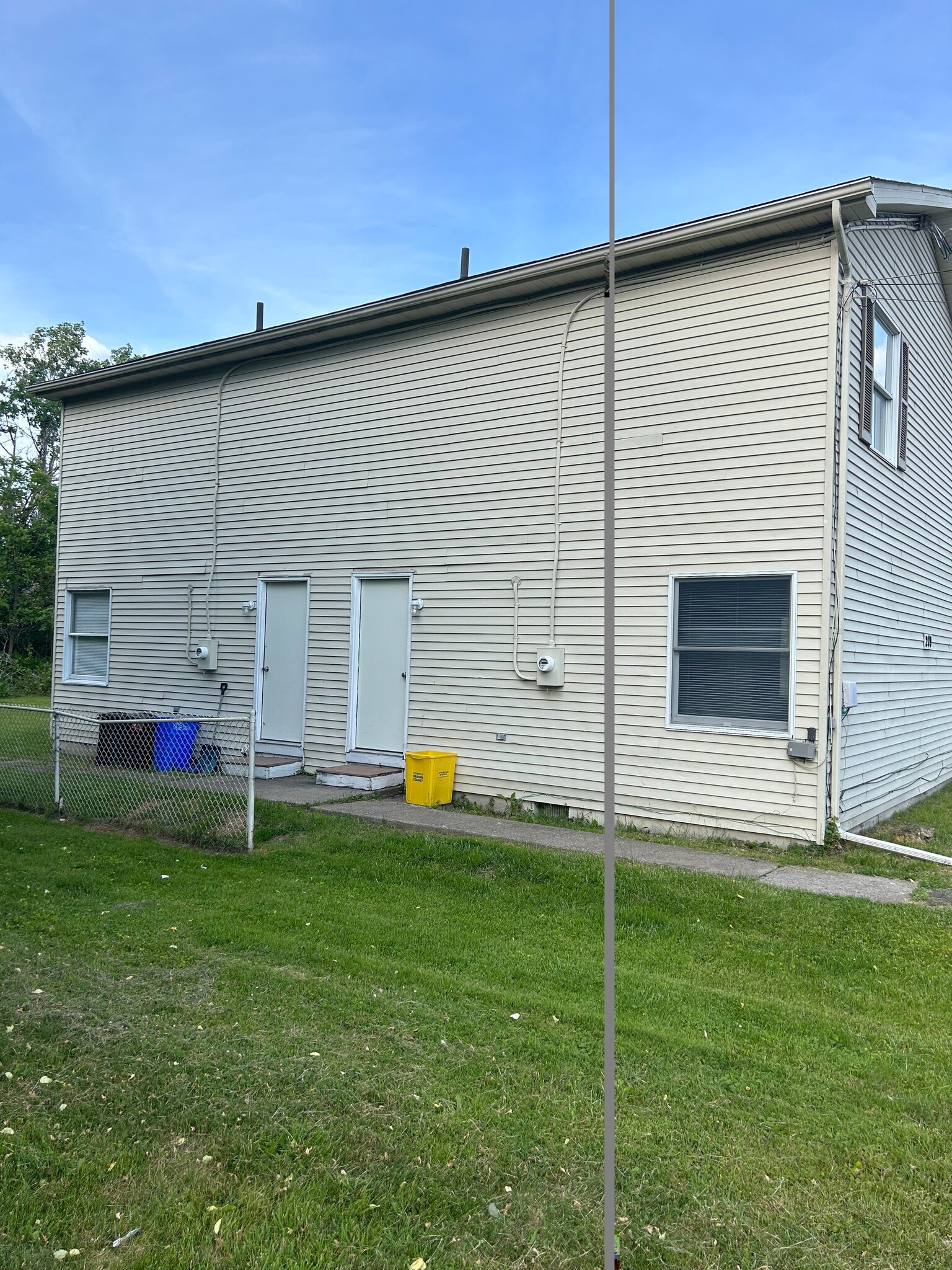 Back door (2 separate entrances for each unit) - 209 Endwell St