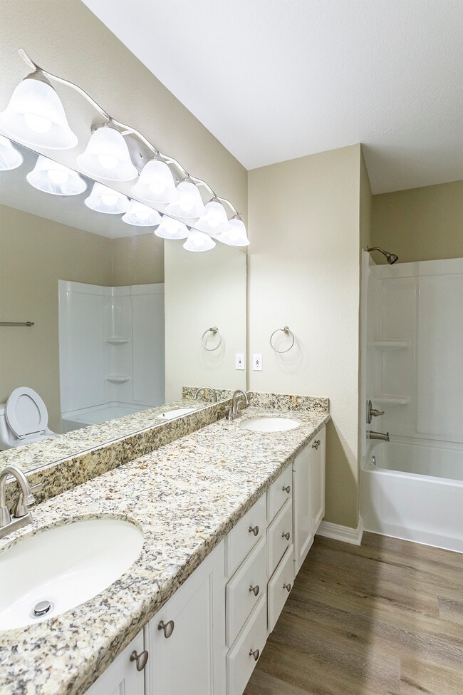 Hall bath - 1627 Rock Hollow Loop