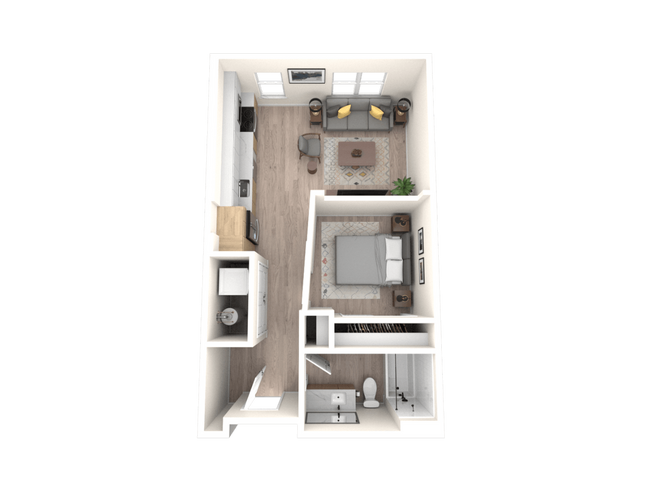 Floorplan - Tempo at Nine Mile Station Apartments