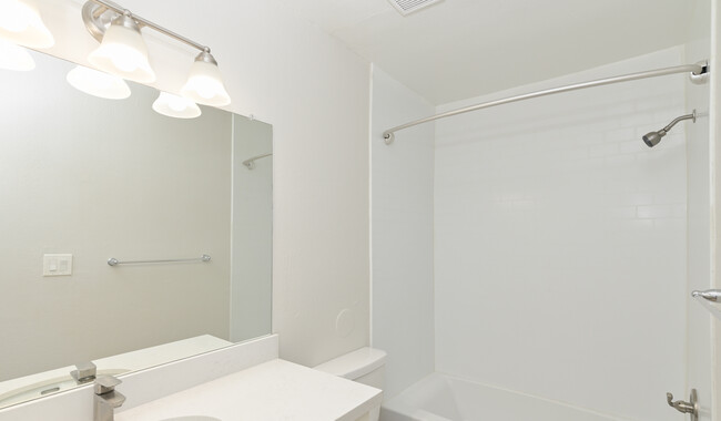 Enjoy newly renovated bathrooms with a storage closet - Creekside