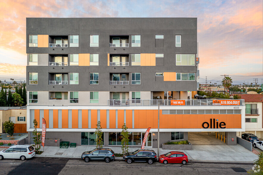 View from Street - Ollie North Park Lofts