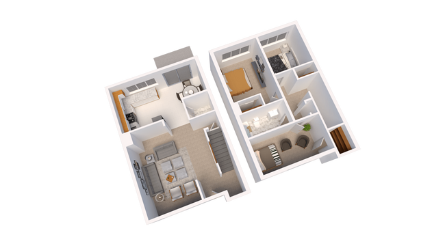 Floorplan - Arbor Pointe Townhomes