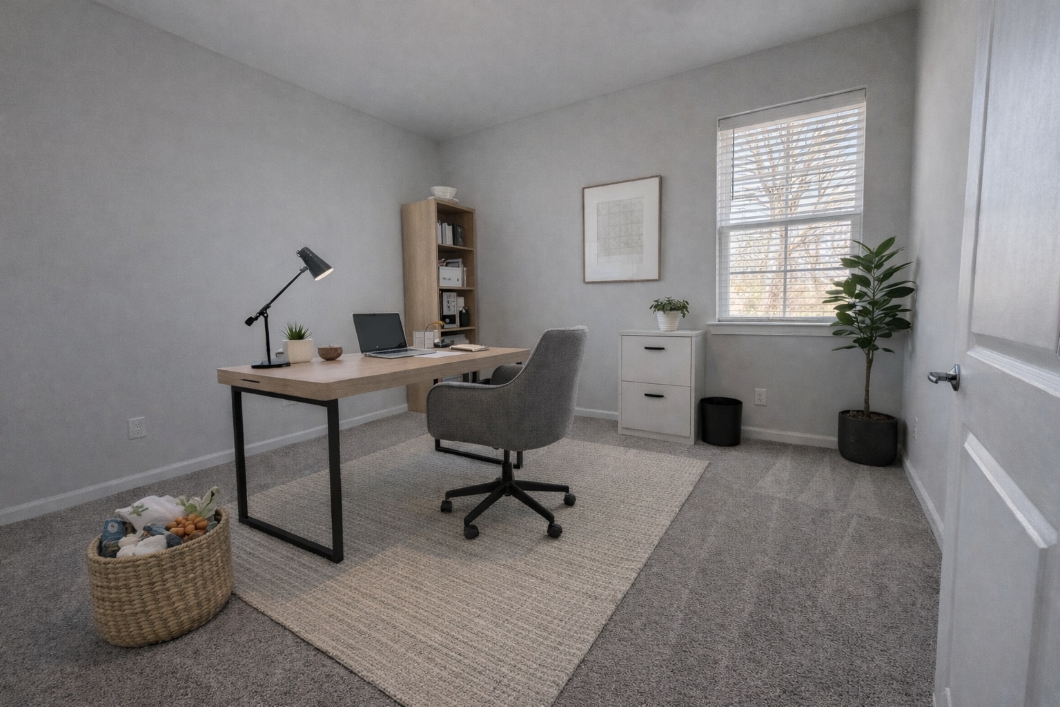 bedroom 3 or office space - 4455 Reed Creek Dr