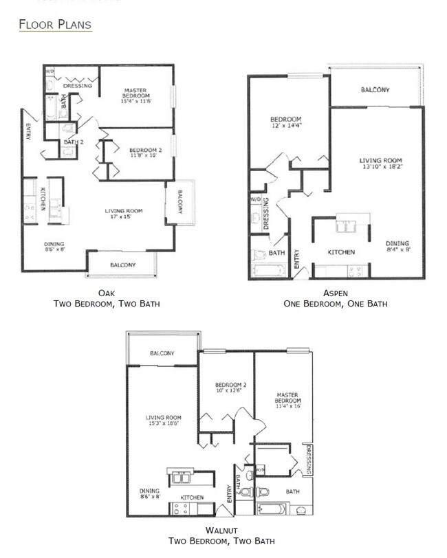 Floorplan - Hawthorn Estates Condos (219 Units)