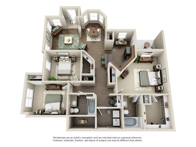 Floorplan - The Bryx at Kingwood