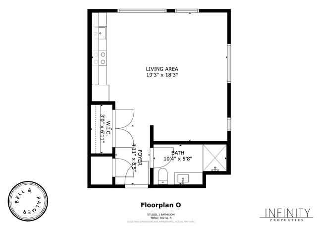 Floorplan - Bell and Palmer