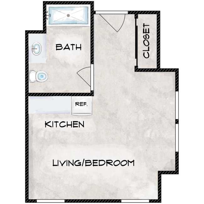 Floorplan - 3 Square