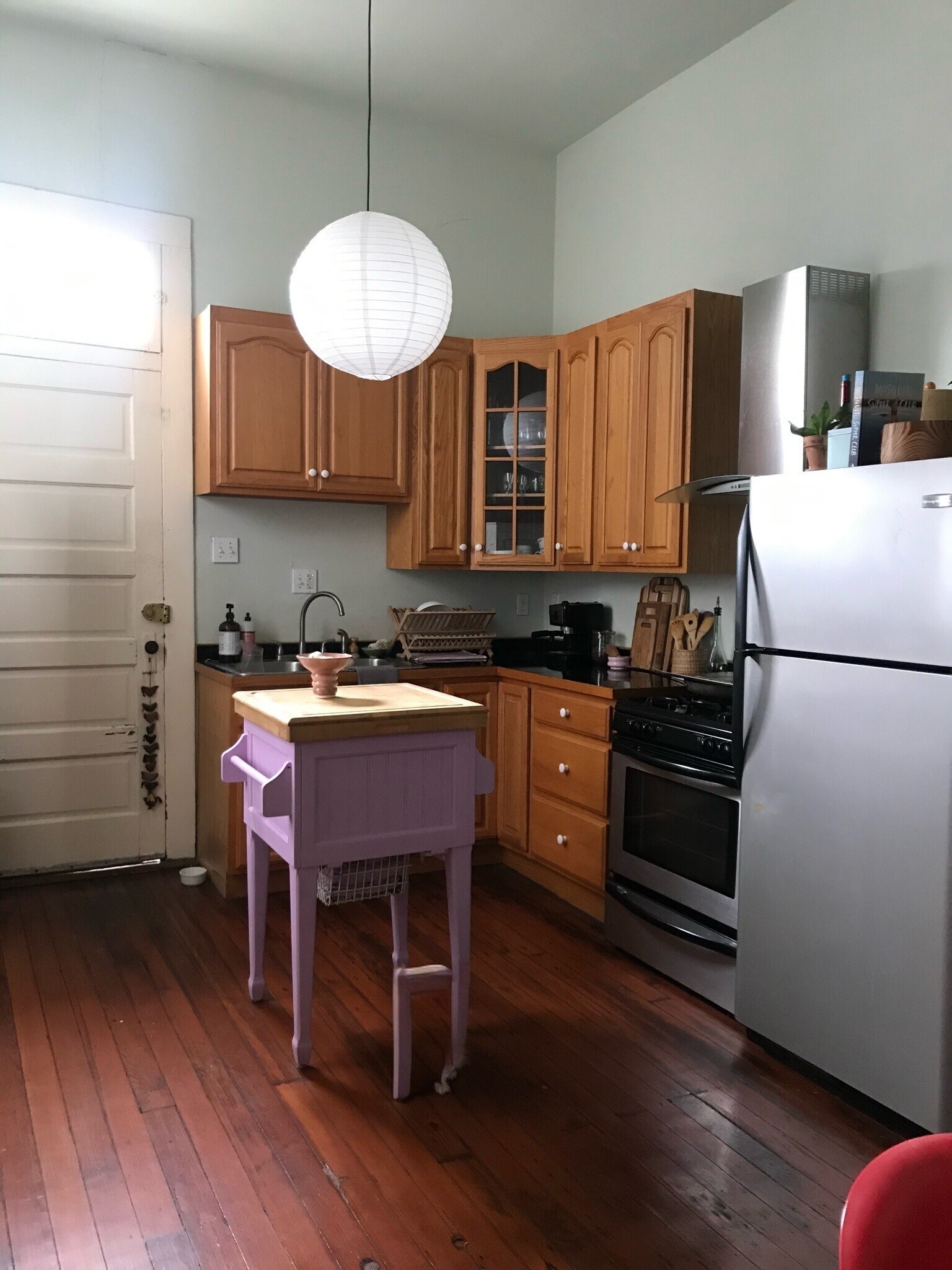 Stainless appliances. Tile Countertops - 3611 Banks St