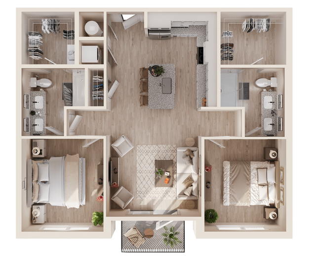 Floorplan - The Easley at UC