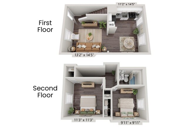 Meadow Townhomes - Park Northside Apartments