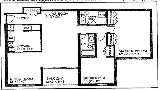 Floorplan - Georgetown Village Condominium