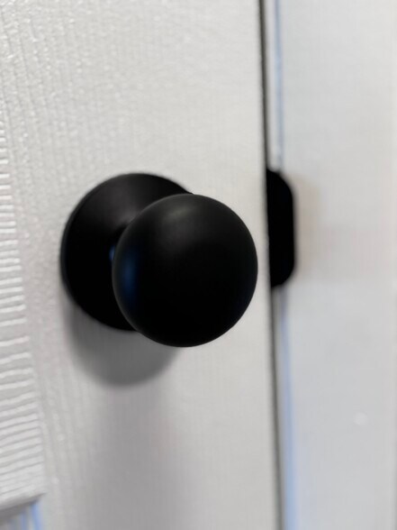 New door knobs and hinges - 122 Turnwood Ln