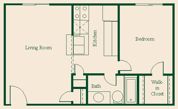 1BR/1BA - 108 Place Apartments