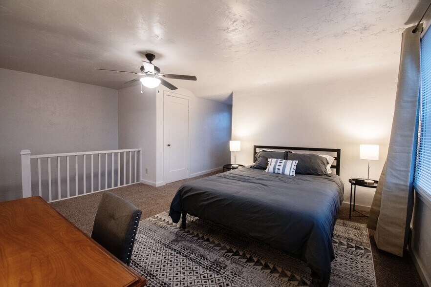 Loft bedroom (master suite) - 103 Harrison St