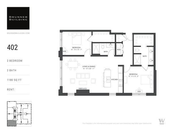 Floorplan - Brunner Building