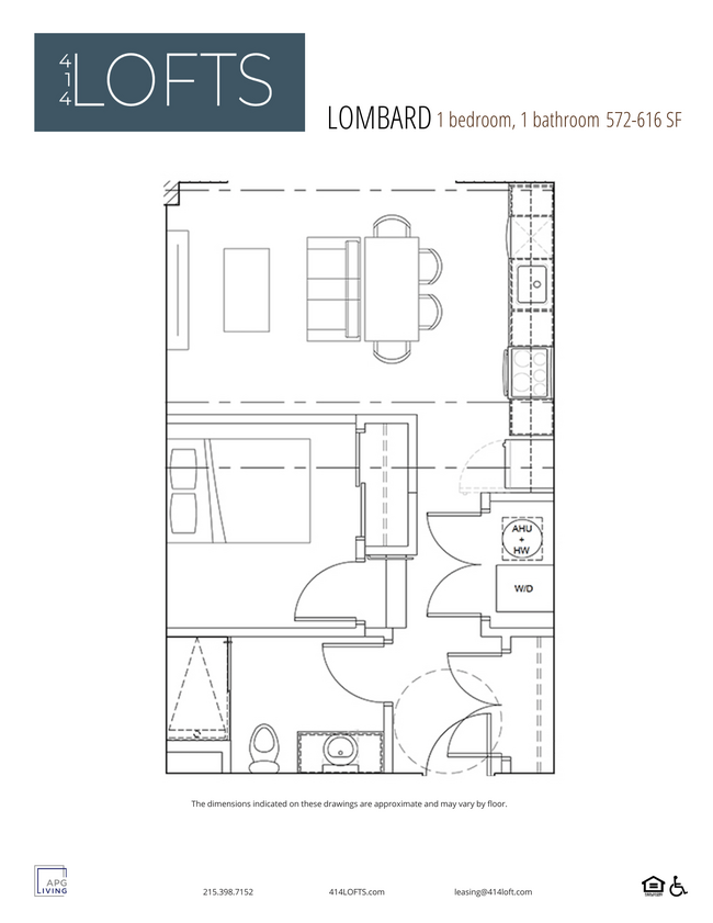 Floorplan - 414 Lofts