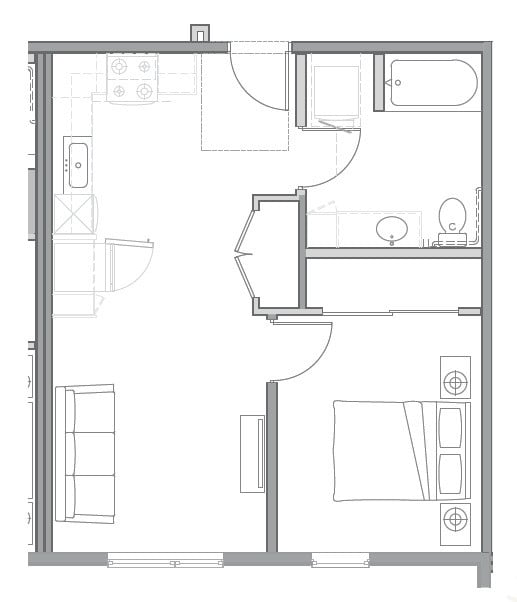 Floorplan - Uptown at Kirkland Urban