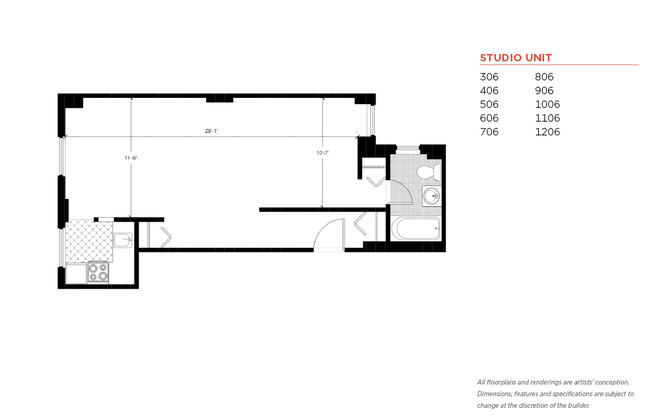 Floorplan - Walnut Square Apartments