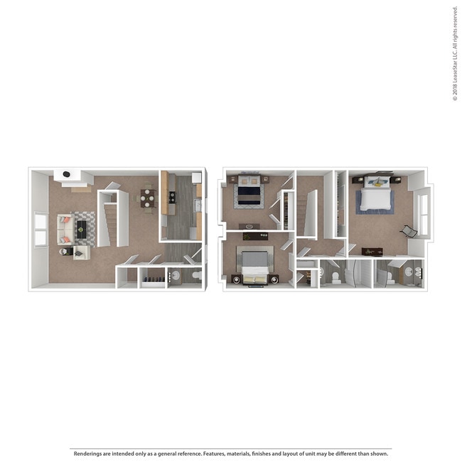 Floorplan - The Courtyards of Chanticleer