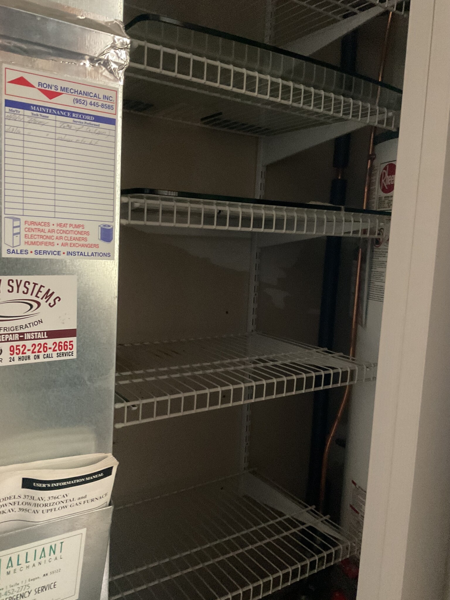 Extra Storage Closet Main Level - 17366 River Birch Pl