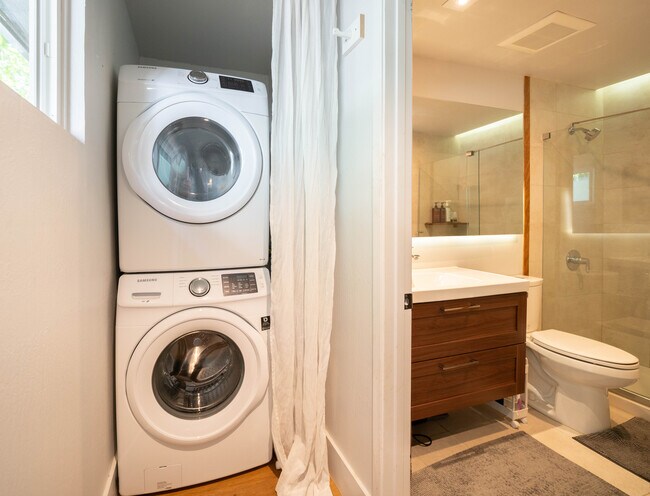 In-unit full-sized laundry - 5955 Fern St