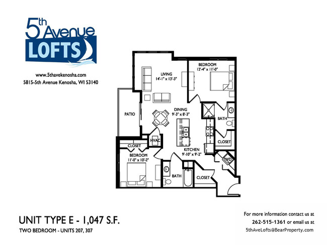 Floorplan - 5th Avenue Lofts