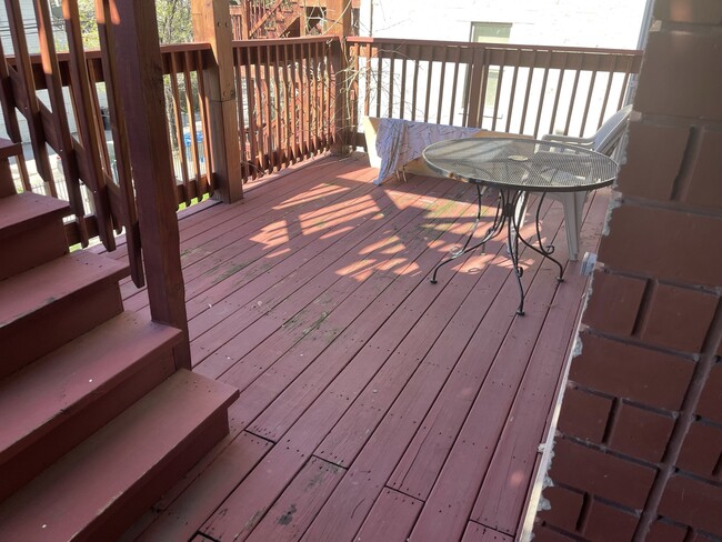 Private deck - 5941 W Corcoran Plz