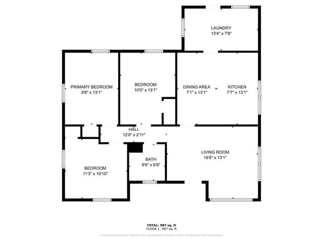 Building Photo - 3 Bedroom/1 Bathroom Brick Ranch For Rent