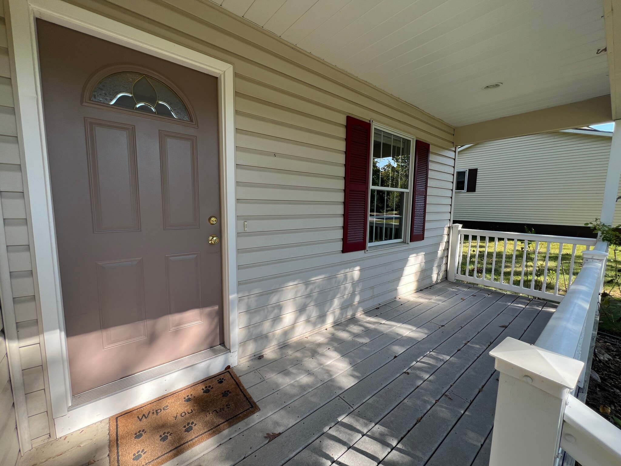 Covered front porch - 214 W Sixteenth St