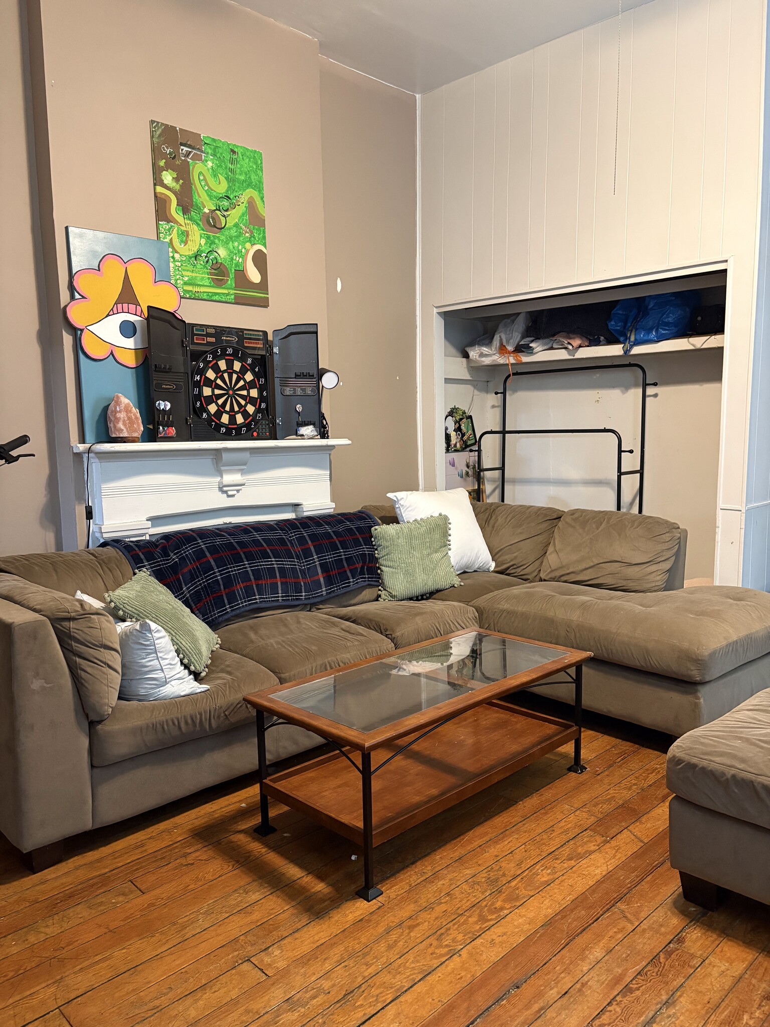 Living Rm Fireplace - 2235 Victor St