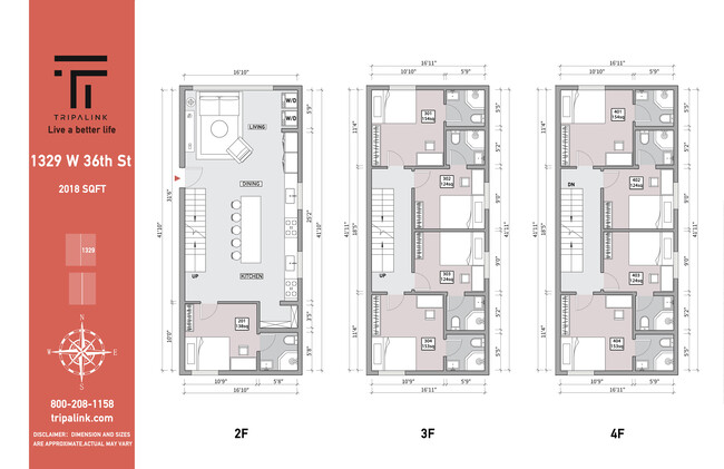 1329 W36th - 1329 W 36th St Student Housing