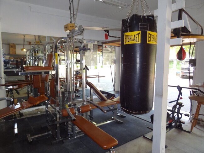 Gym (in garage below guesthouse) - 456 S Spalding Dr