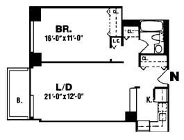 1BR/1BA - Hollingsworth