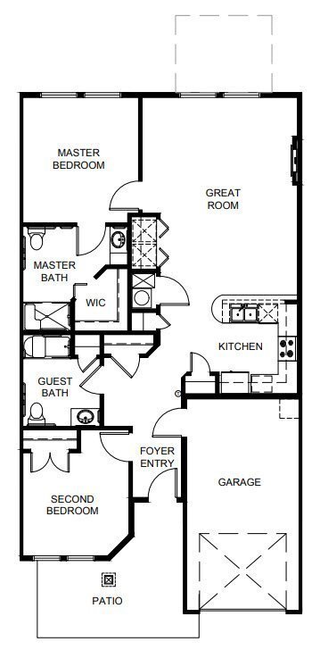 Floorplan - Reverie at Silver Creek