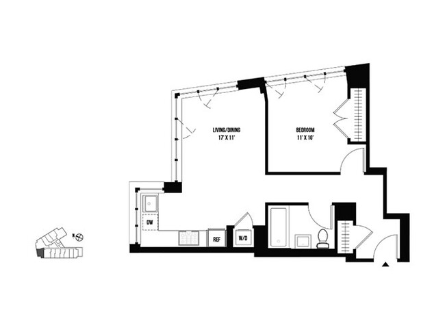 Floorplan - 1 Flatbush