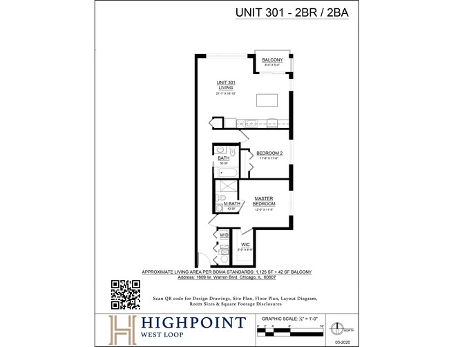 Floorplan - HIGHPOINT West Loop