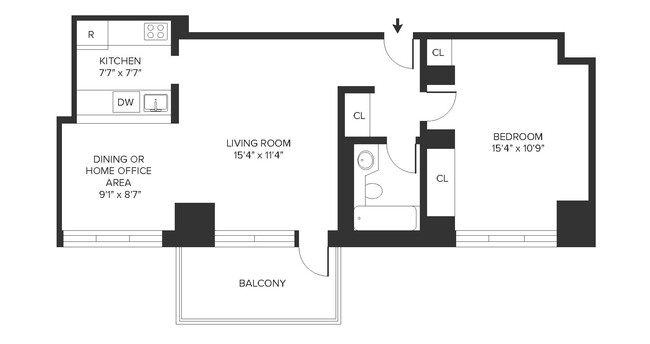 Floorplan - The Ellington