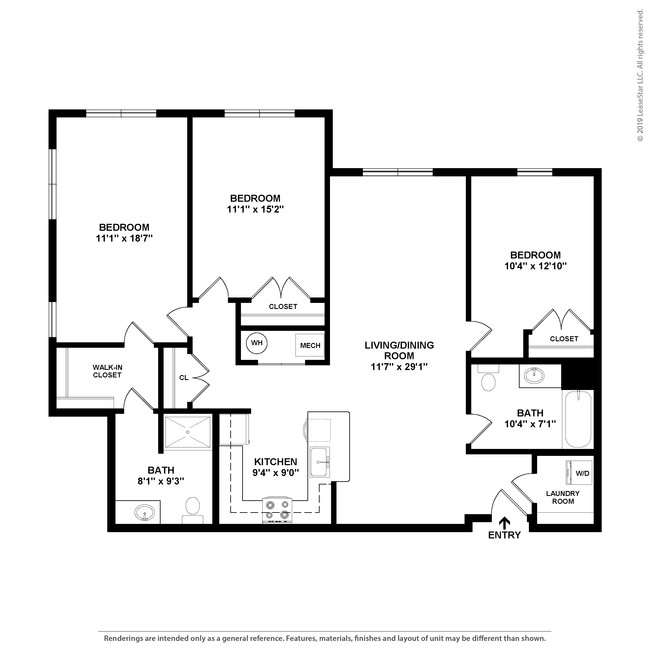 Floorplan - Snowden Creek Apartments, 62+