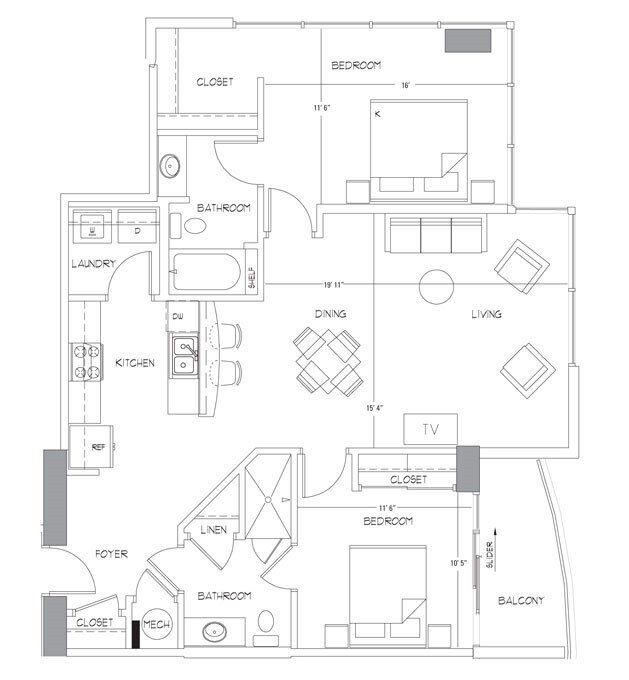 Floorplan - Glass House by Windsor