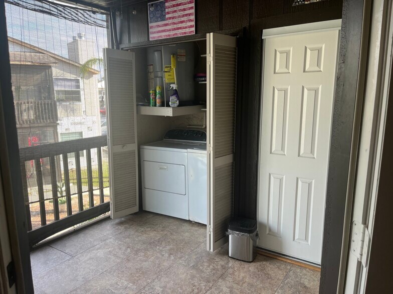 Washer and dryer and storage - 3782 59th Ave W