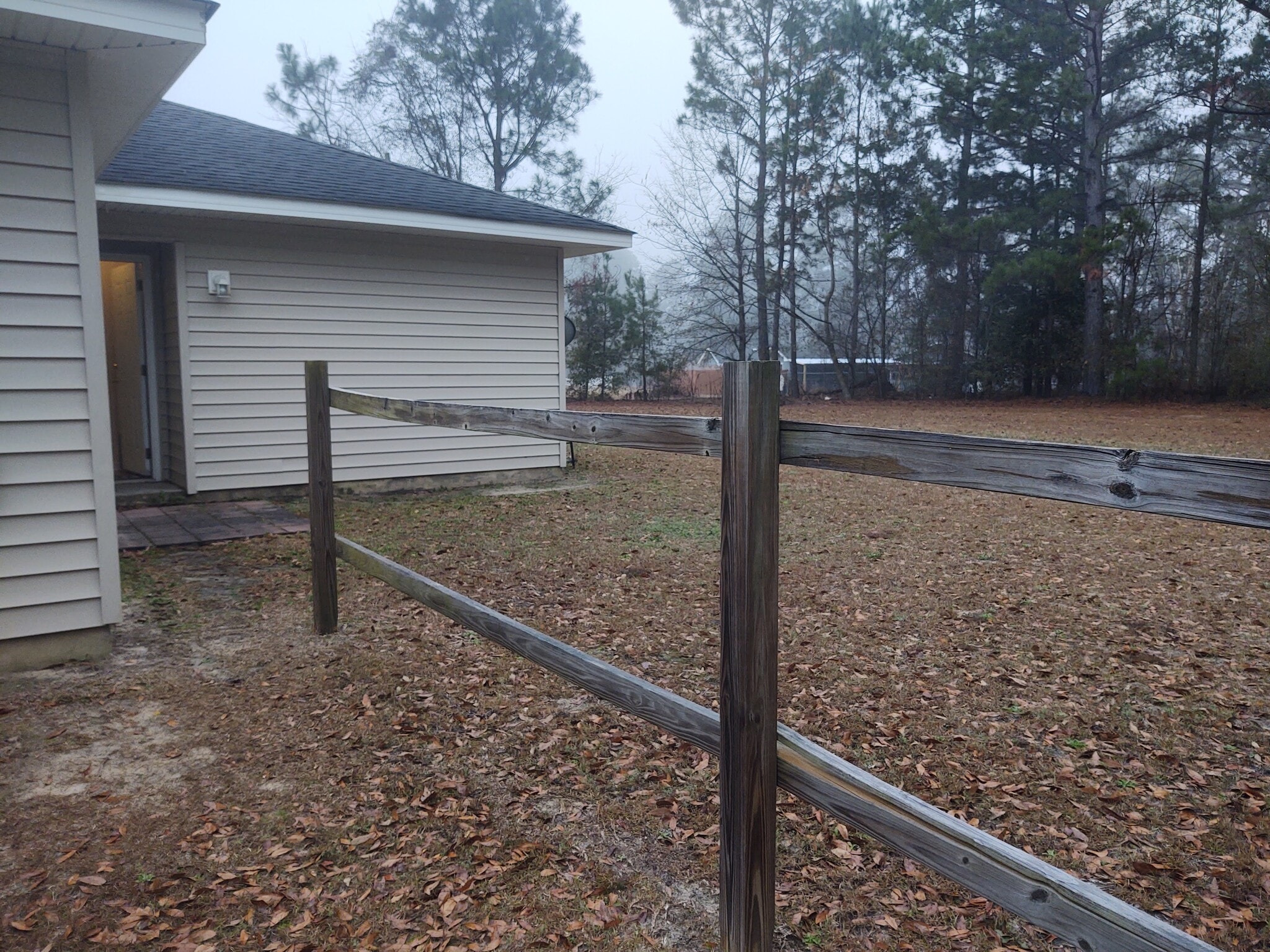 View of side/back entrance to apartment - 247 Hereford Cir