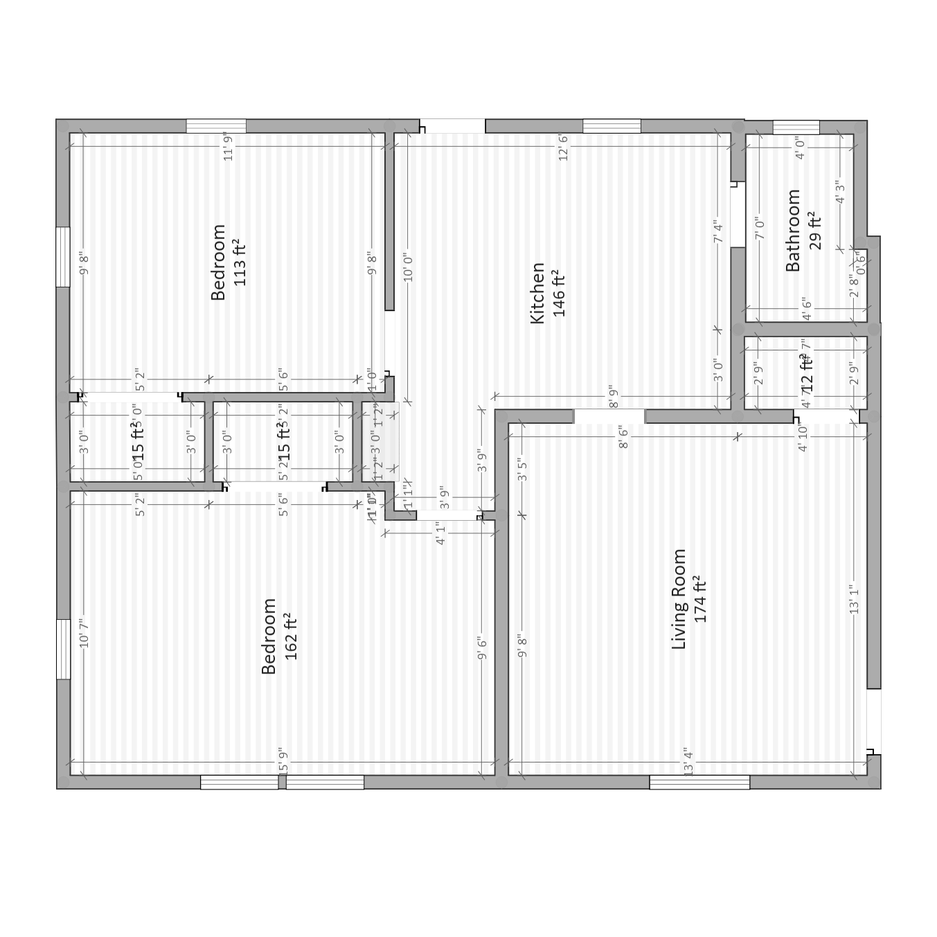 Floor Plan - 537 2nd Ave NW