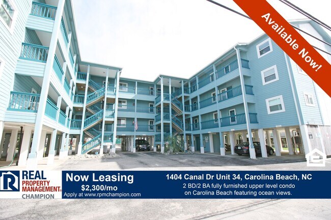 Primary Photo - Year Round Fully Furnished Ocean View Condo on Carolina Beach