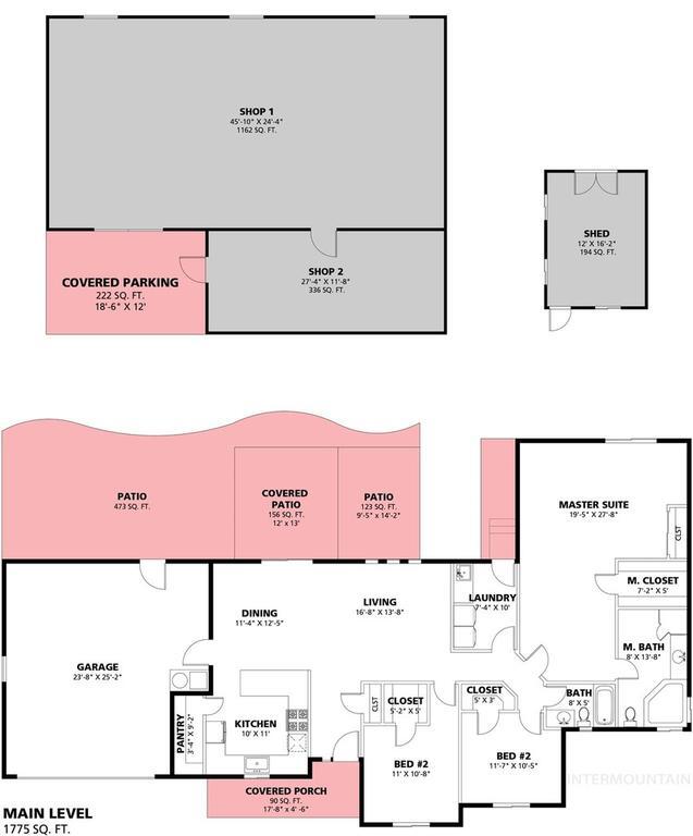 Floor Plan - 9380 Ruth Marie Dr